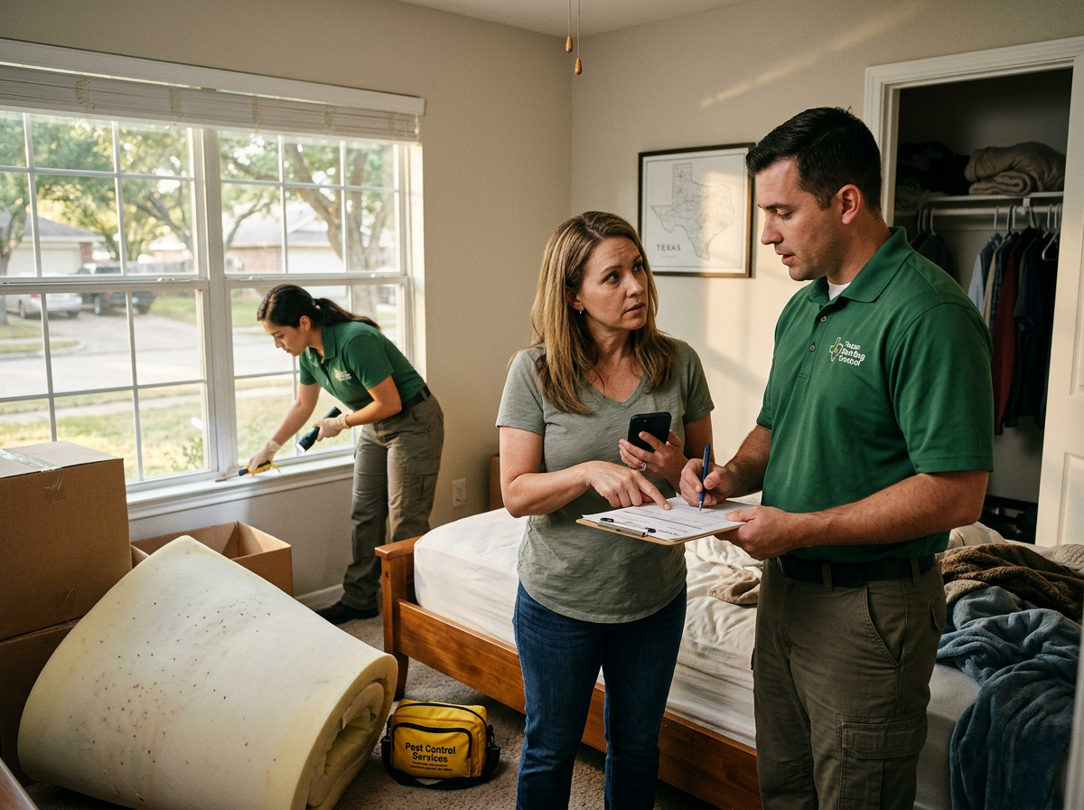 Average Cost of Bed Bug Treatment in the Tomball Area